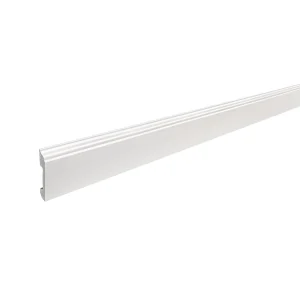 EPSILON ZÓCALO CURVES 80mm x 15mm x 2,44m BLANCO MATE