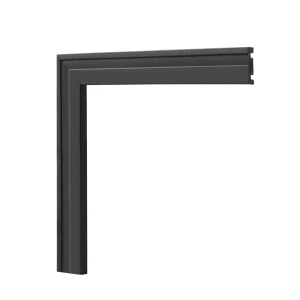 EPSILON CONTRAMARCO LINE 50mm x 15mm x 2,44m NEGRO MATE