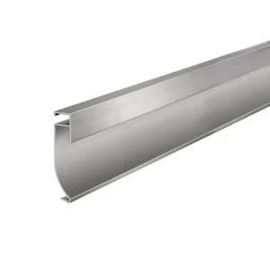 LUMIERE ZÓCALO LED 60mm x 2,5m CROMO MATE