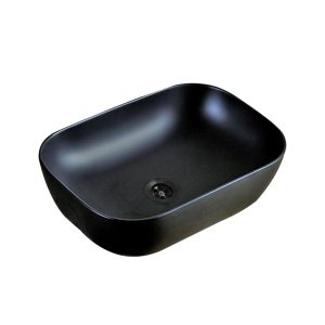 BACHA DE APOYAR NEGRO MATE 460x320x140 PEIRANO
