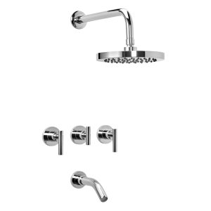 DUCHA EMB. C/TRANSF. CR C.CERAM ADRA PLUS PEIRANO