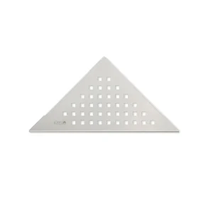 ESTANTE ESQUINERO TRIANGULAR ACERO CEPILLADO CUADRADO PARA APLICAR