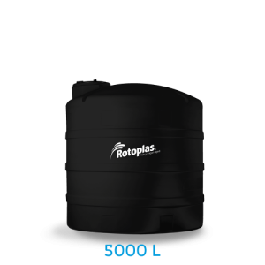 TANQUE VERTICAL 5000LTS L R40 NEGRO ARG