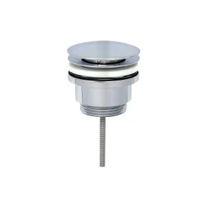 TAPÓN CLICK CLACK - DESAGÜE PARA BACHAS / LAVAMANOS - BRILLANTE
